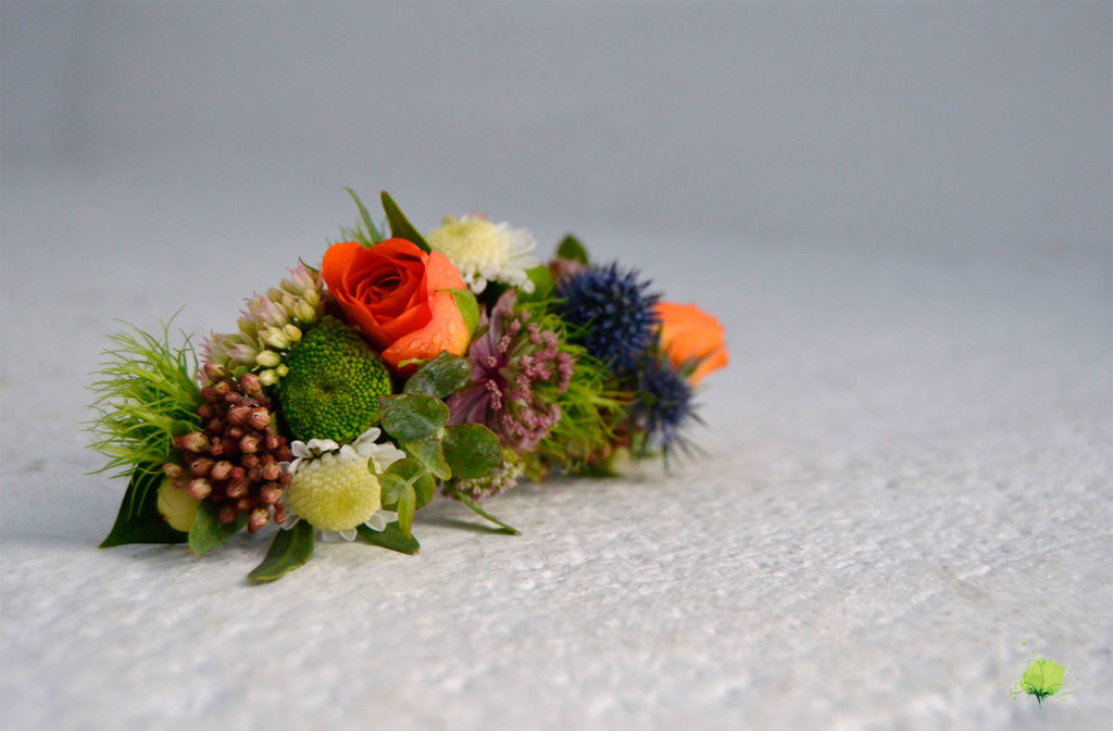 Complemento Floral Tocado - Blumenaria Taller Floral