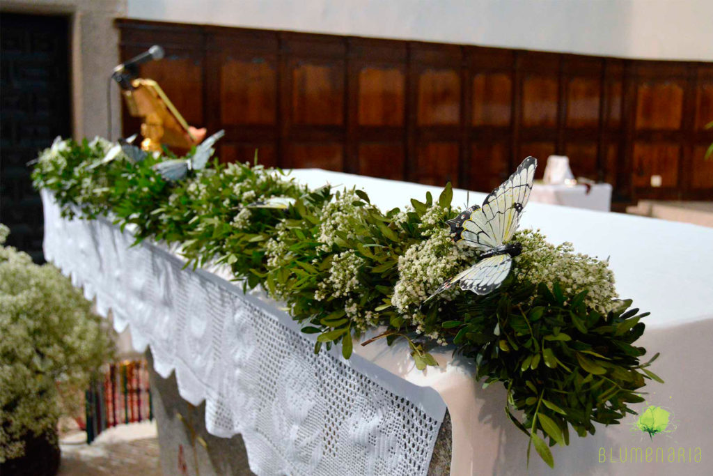 Comuniones Decoración Iglesia - Blumenaria Taller Floral