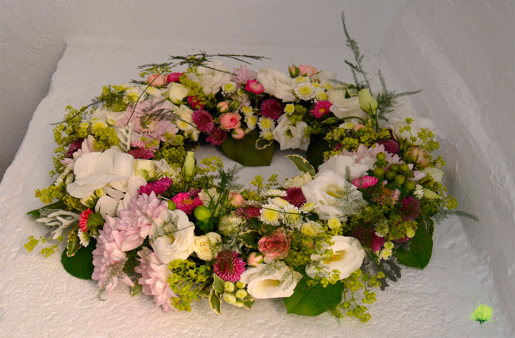 Funerales Corona Flores - Blumenaria Taller Floral