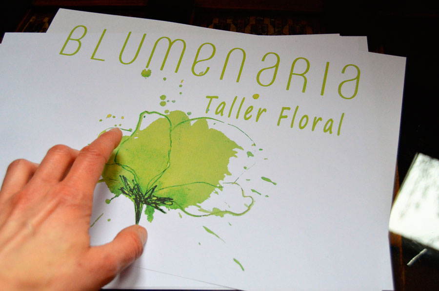 Diseño de Logo - Blumenaria Taller Floral