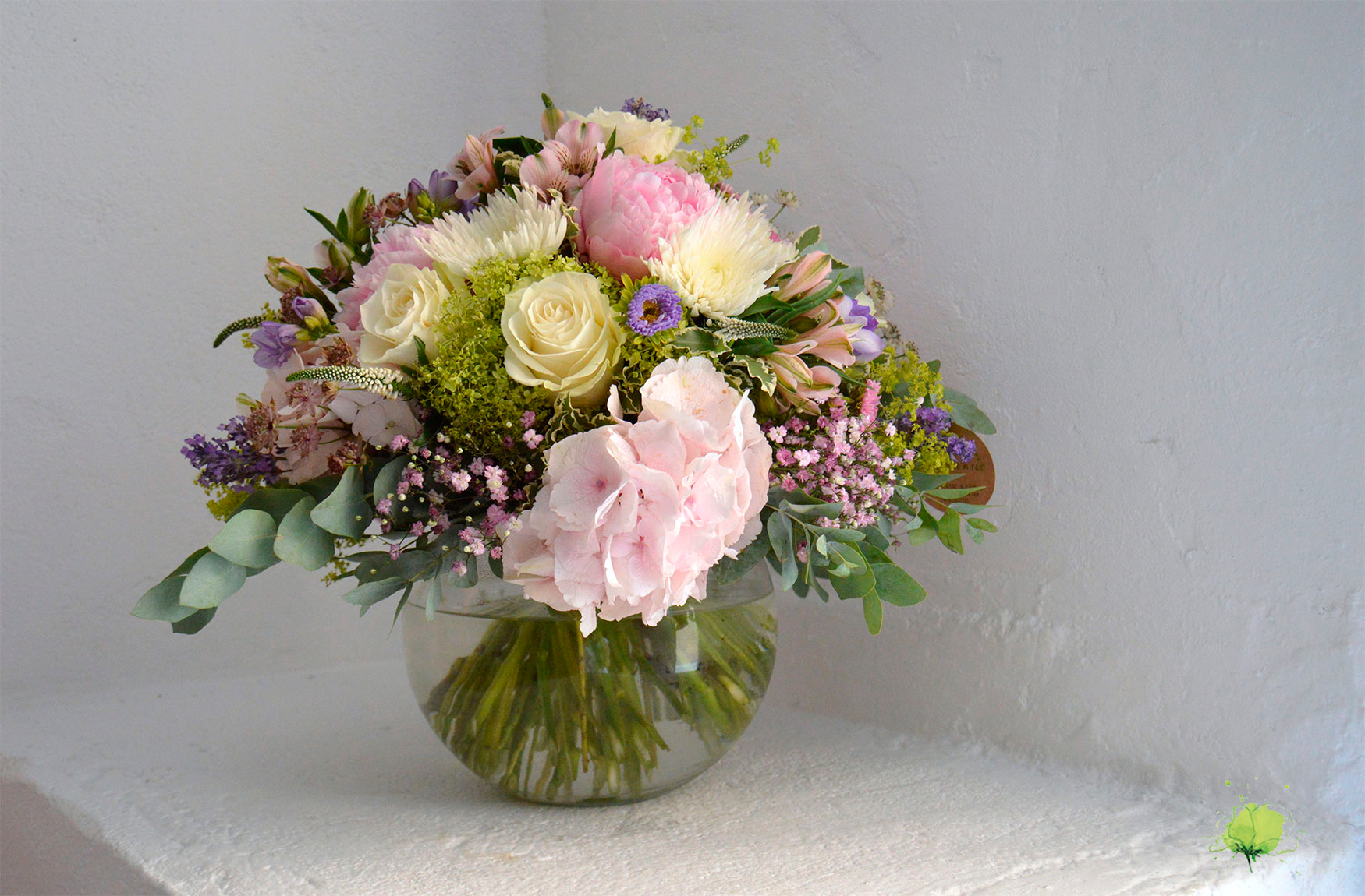 Enamorados San Valentín Ramo Flores - Blumenaria Taller Floral